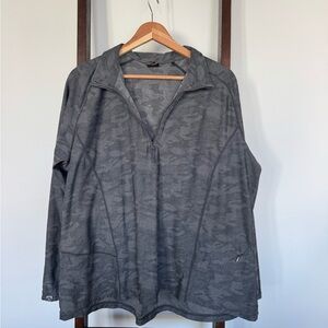Storm Creek Camouflage Quarter-Zip Pullover, EUC, Plus Size, Women’s 2X